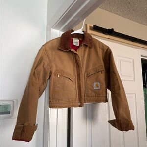 Cropped Carhartt Insulated Jacket Men’s Size 34 Short